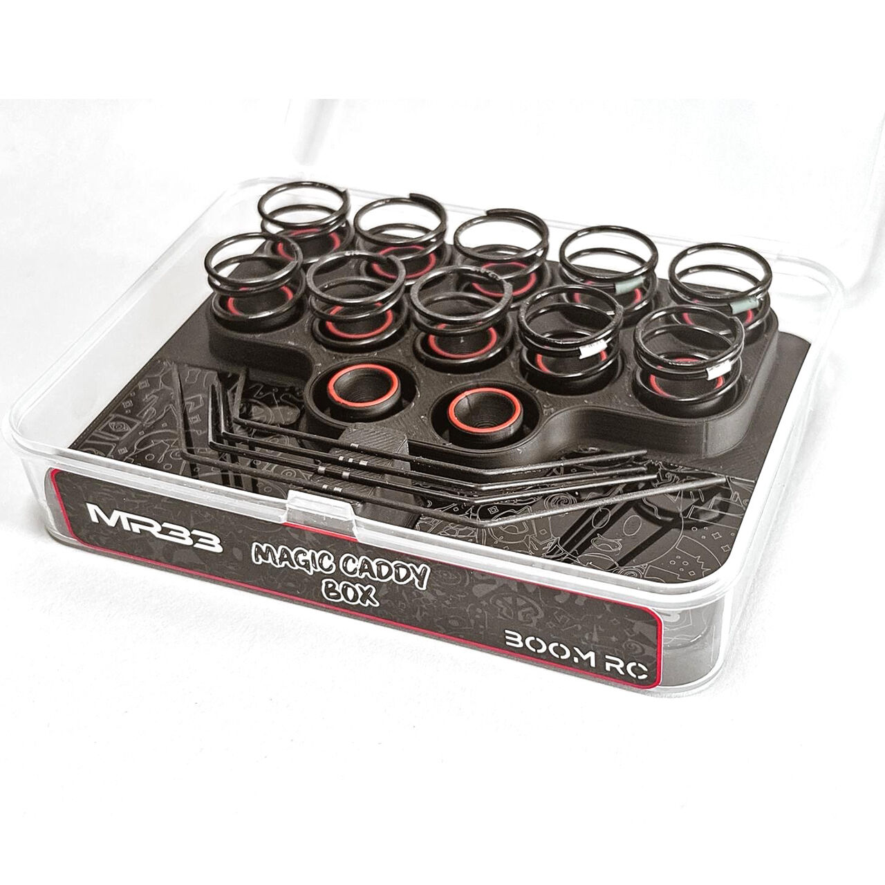 MR33 Magic Caddy Box for 1:10 Onroad Springs and Anti-roll Bars